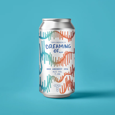 Dreaming Of... DDH Anchovy beer artwork