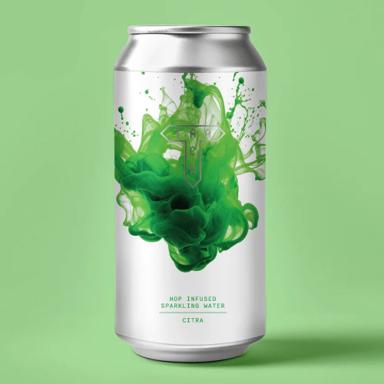 Hop Infused Sparkling Water - Citra beer artwork