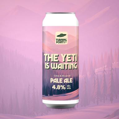 The Yeti Is Waiting beer artwork