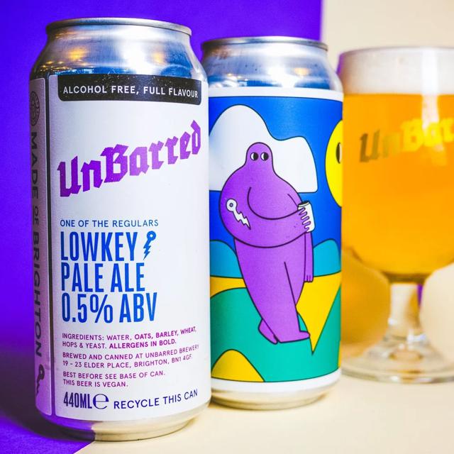 LowKey beer artwork