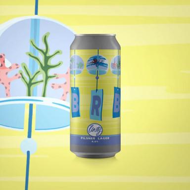 BRB beer artwork