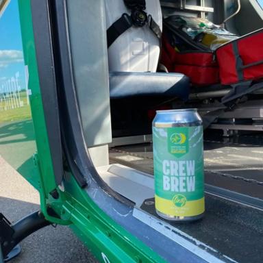 Crew Brew beer artwork
