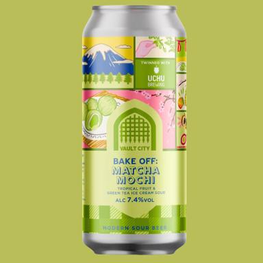 Bake Off: Matcha Mochi beer artwork