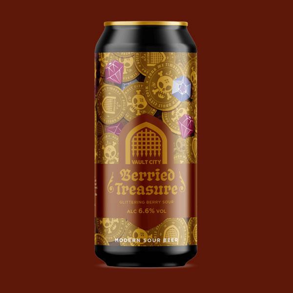 Berried Treasure beer artwork