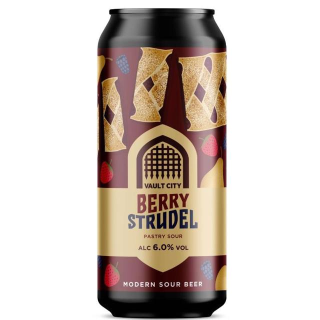 Berry Strudel beer artwork