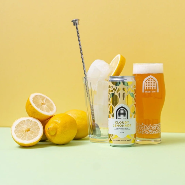 Cloudy Lemonade beer artwork