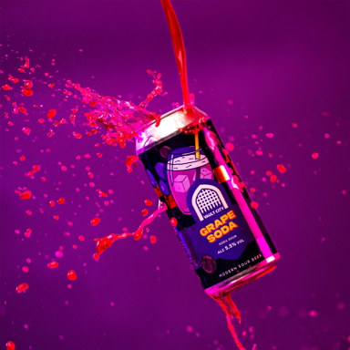 Grape Soda beer artwork