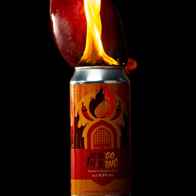 Mango Inferno beer artwork