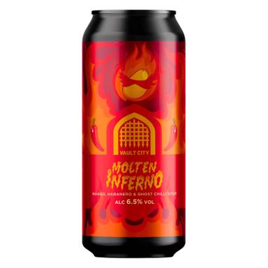Molten Inferno beer artwork