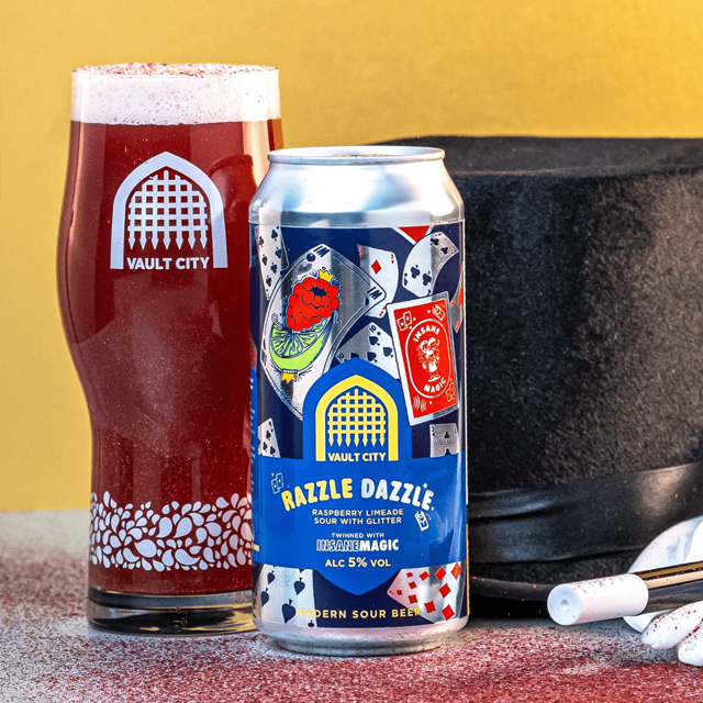 Razzle Dazzle beer artwork