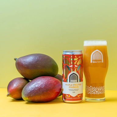 Triple Fruited Mango beer artwork