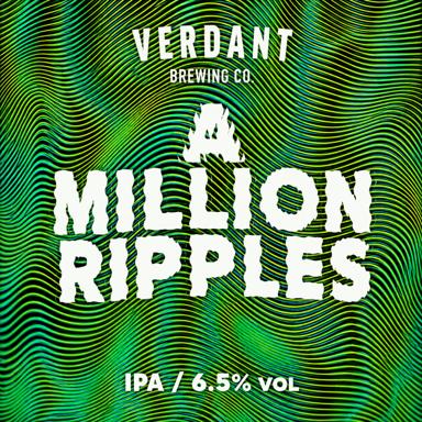 A Million Ripples beer artwork