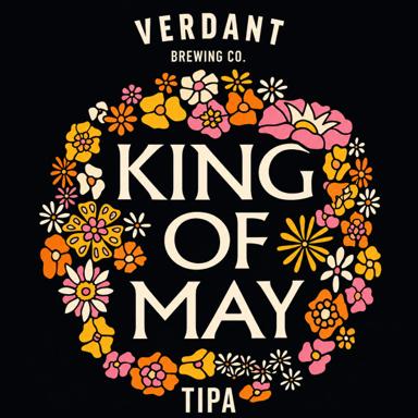 King of May beer artwork