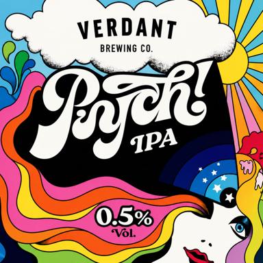 PSYCH! beer artwork