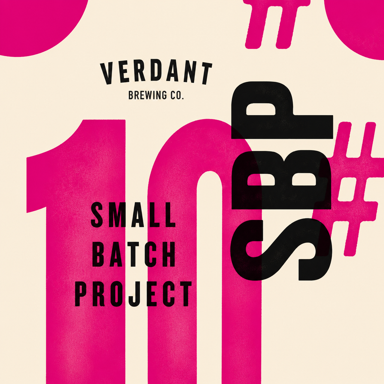 Small Batch Project #10 beer artwork
