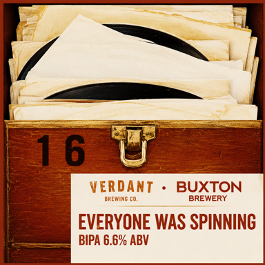 Everyone Was Spinning beer artwork