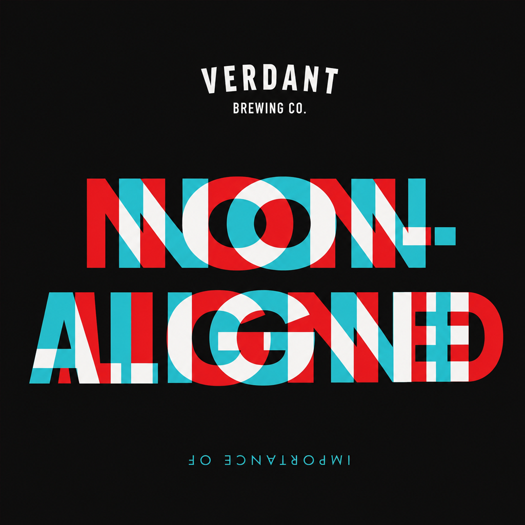 Artwork for The Importance Of Being Non-Aligned by Verdant Brewing Co