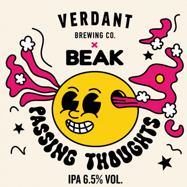 Passing Thoughts beer artwork