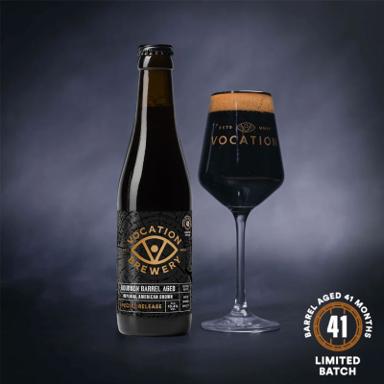 Imperial American Brown beer artwork