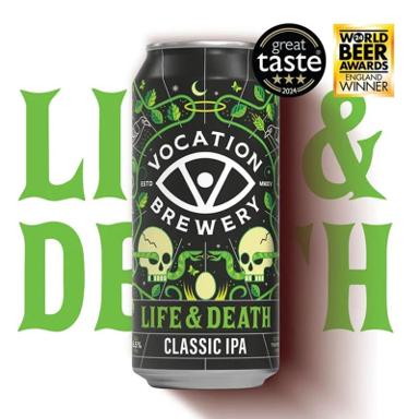 Life & Death beer artwork