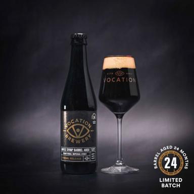 Maple Syrup Imperial Stout beer artwork