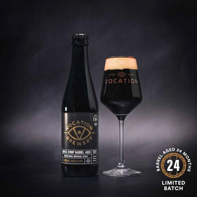 Maple Syrup Imperial Stout beer artwork