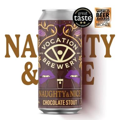 Naughty & Nice beer artwork
