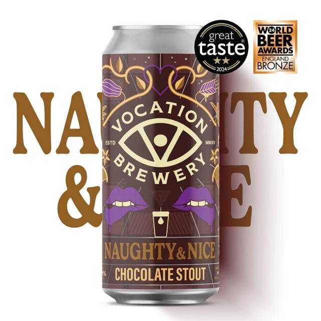 Naughty & Nice beer artwork