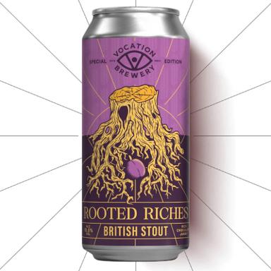 Rooted Riches beer artwork