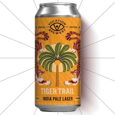 Tiger Trail beer artwork