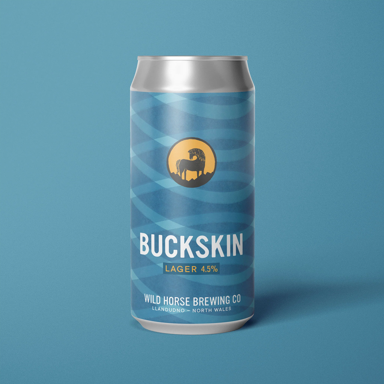 Buckskin beer artwork