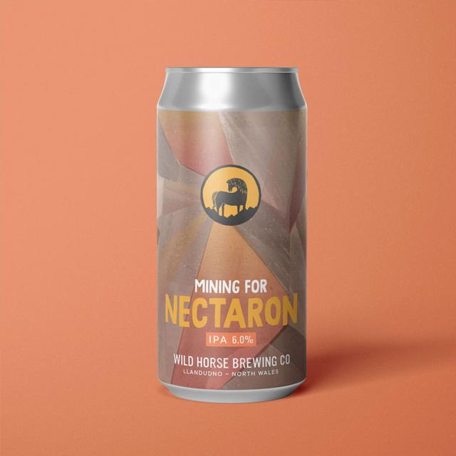 Mining For Nectaron beer artwork