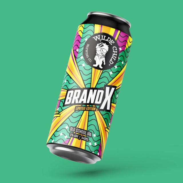 Brand X beer artwork