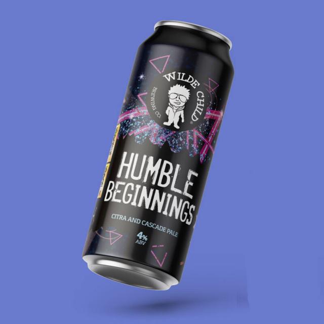Humble Beginnings beer artwork