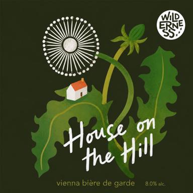House on the Hill beer artwork