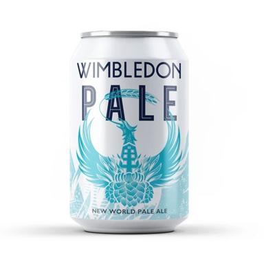 Wimbledon Pale Ale beer artwork