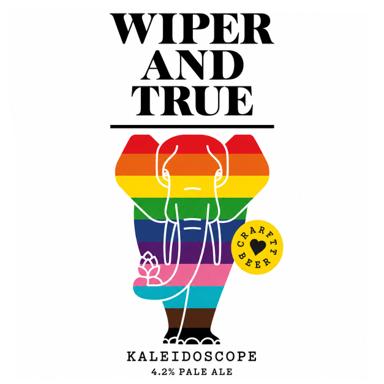 Charity Fundraiser Kaleidoscope beer artwork