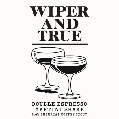 Double Espresso Martini Shake beer artwork