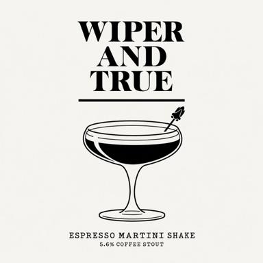 Espresso Martini Shake beer artwork