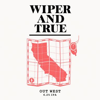 Out West beer artwork