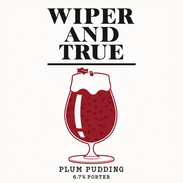 Plum Pudding beer artwork