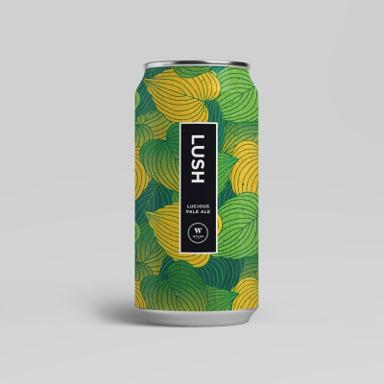 Lush beer artwork