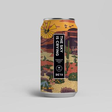 The Sky Is Crying beer artwork