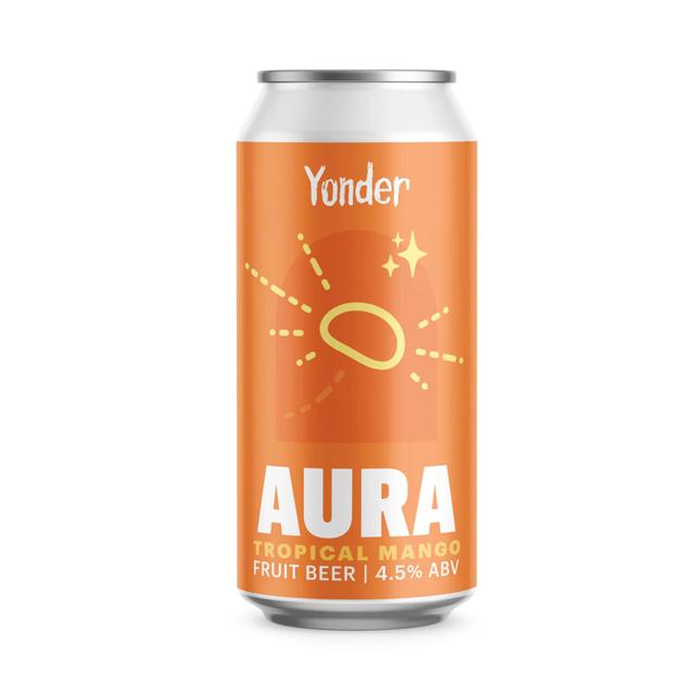 Aura: Tropical Mango beer artwork