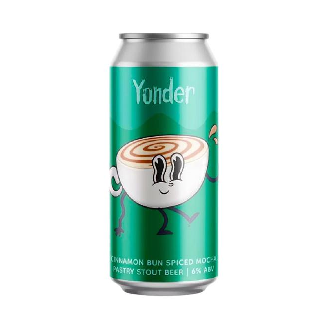 Cinnamon Bun Spiced Mocha beer artwork