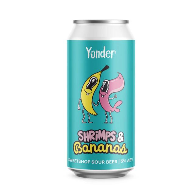 Shrimps & Bananas beer artwork