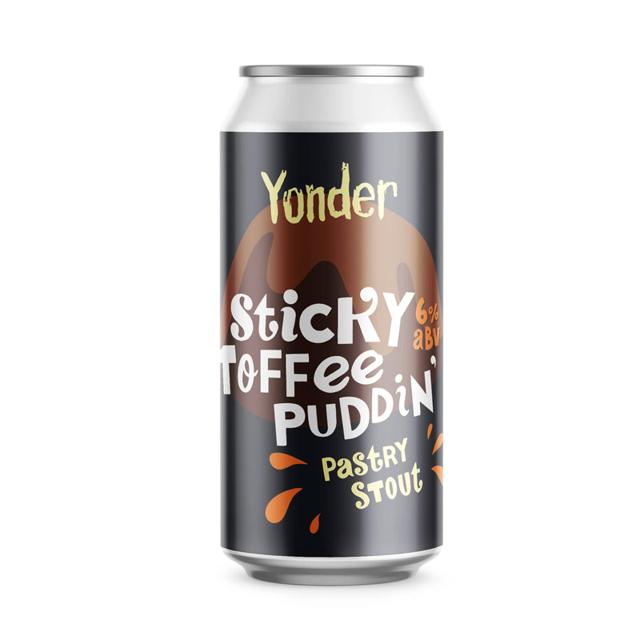Sticky Toffee Puddin' beer artwork