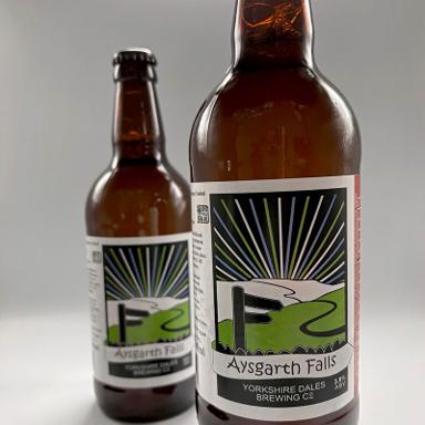 Aysgarth Falls beer artwork