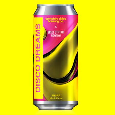 Disco Dreams beer artwork