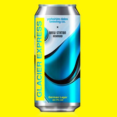 Glacier Express beer artwork